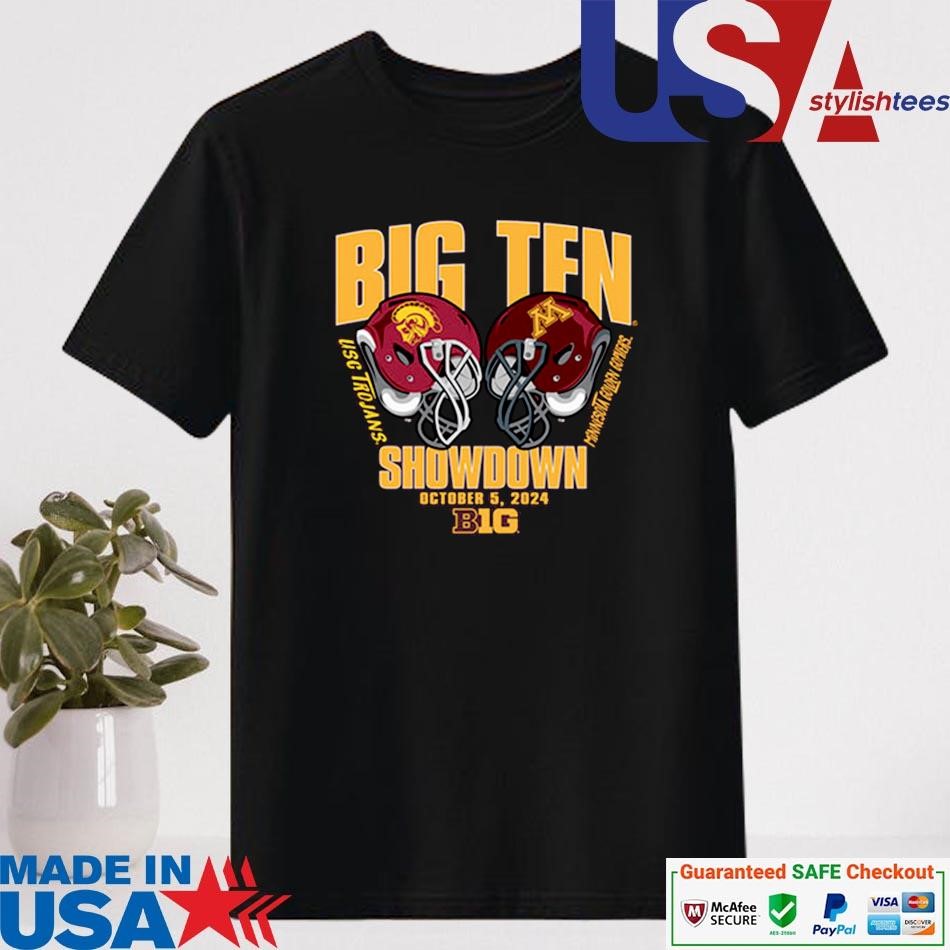 Official USC Trojans Vs Minnesota Golden Gophers Big Ten Showdown October 5, 2024 T-shirt