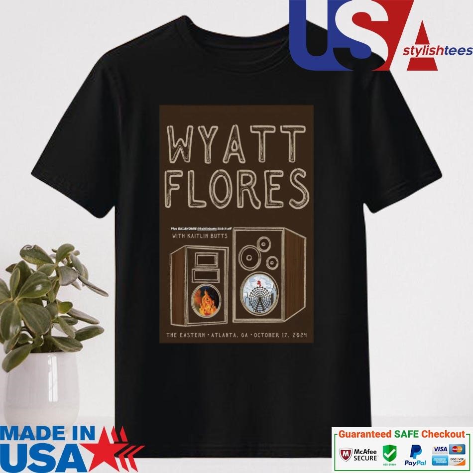 Official Wyatt Flores Atlanta GA October 17 2024 Shirt