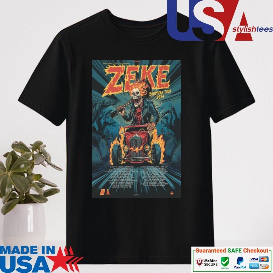 Official Zeke European Tour 2024 Shirt