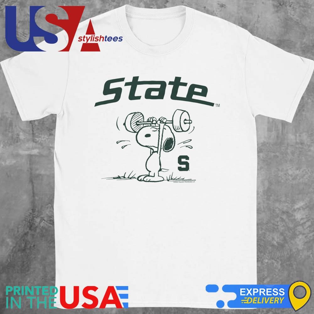 Peanuts x Michigan State Athletics Shirt