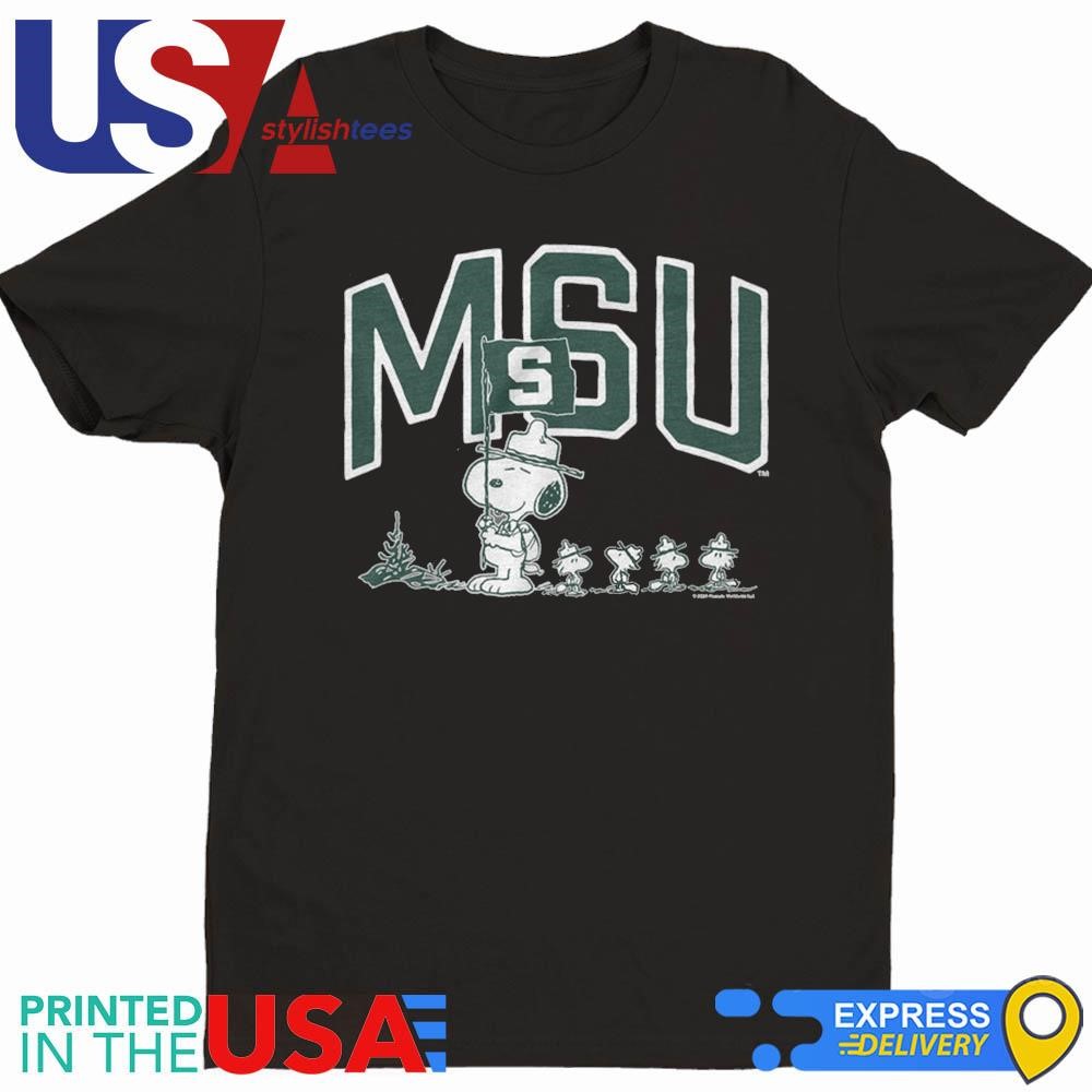 Peanuts x Michigan State Beagle Scouts Shirt