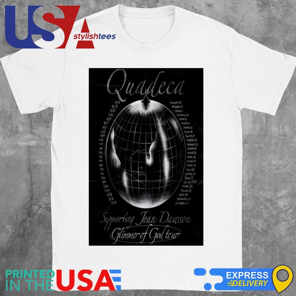 Quadeca 2024 Glimmer Of God Tour Shirt