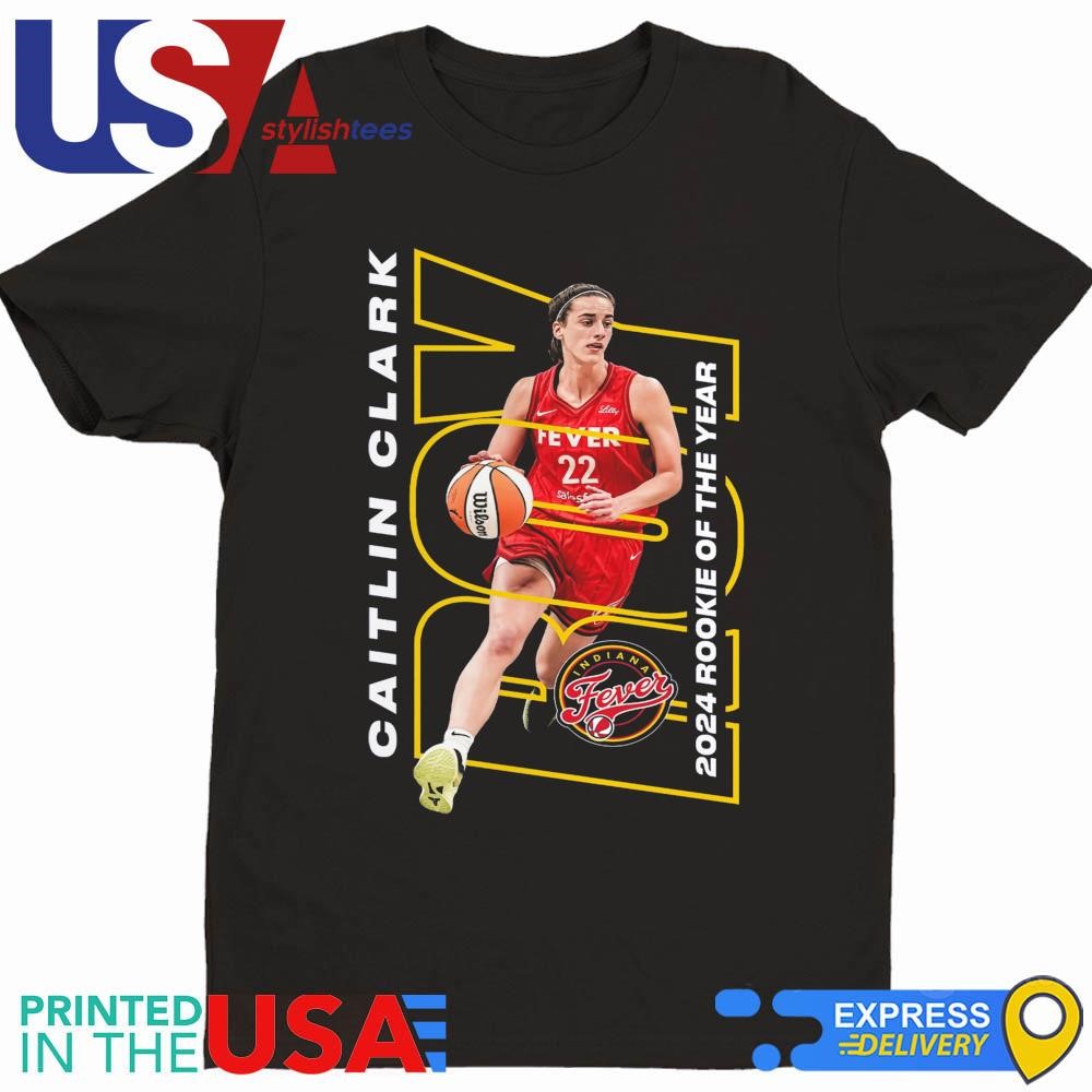 ROY Caitlin Clark Indiana Fever 2024 Wnba Rookie Of The Year Shirt