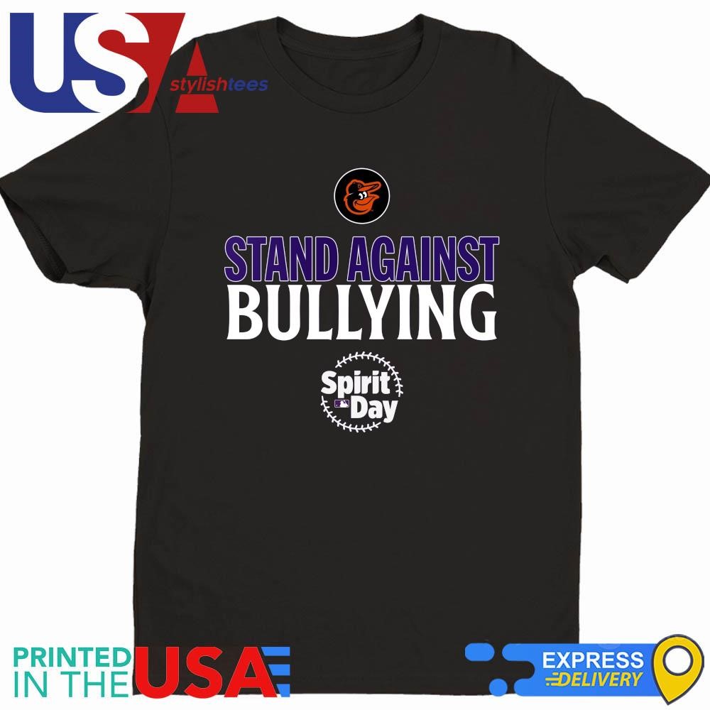 Stand Against Bullying Spirit Day Baltimore Orioles Shirt