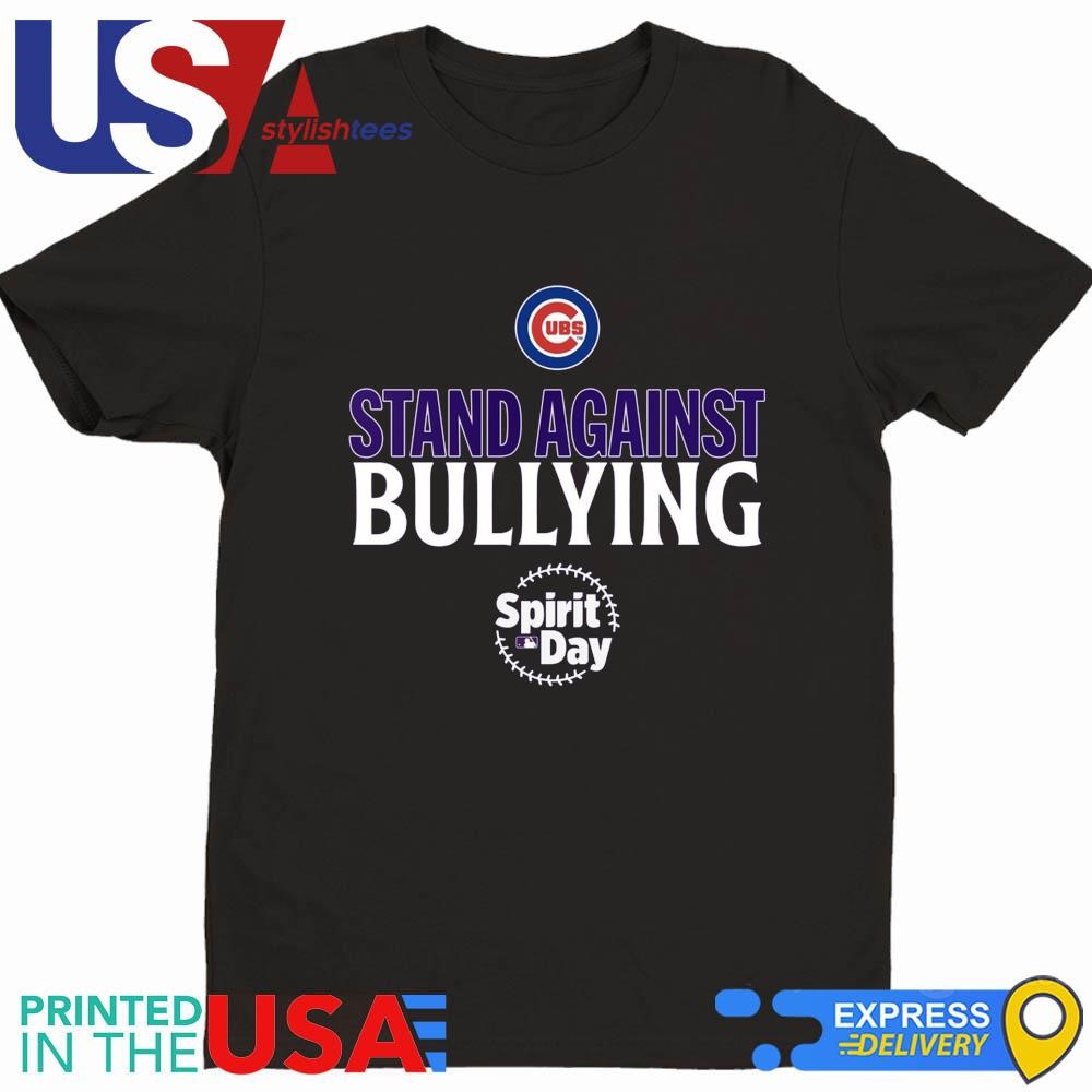 Stand Against Bullying Spirit Day Chicago Cubs Shirt