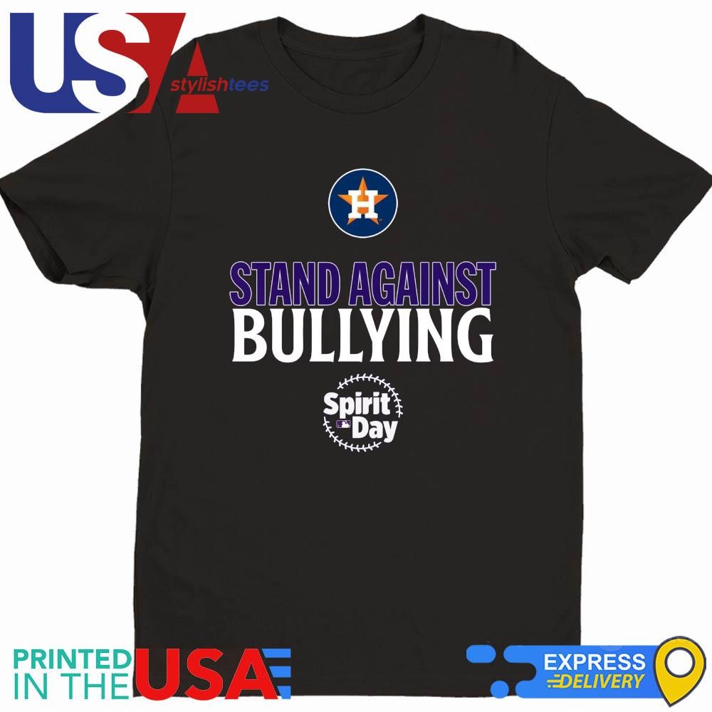 Stand Against Bullying Spirit Day Houston Astros Shirt