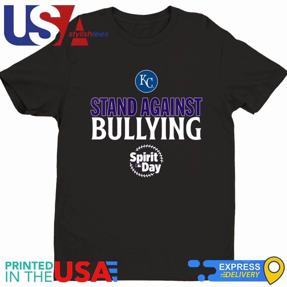 Stand Against Bullying Spirit Day Kansas City Royals Shirt