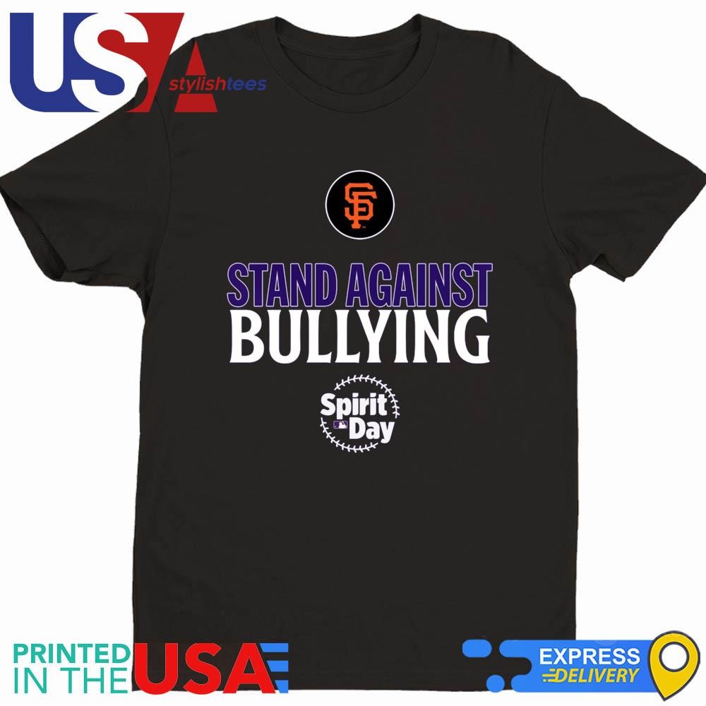 Stand Against Bullying Spirit Day San Francisco Giants Shirt