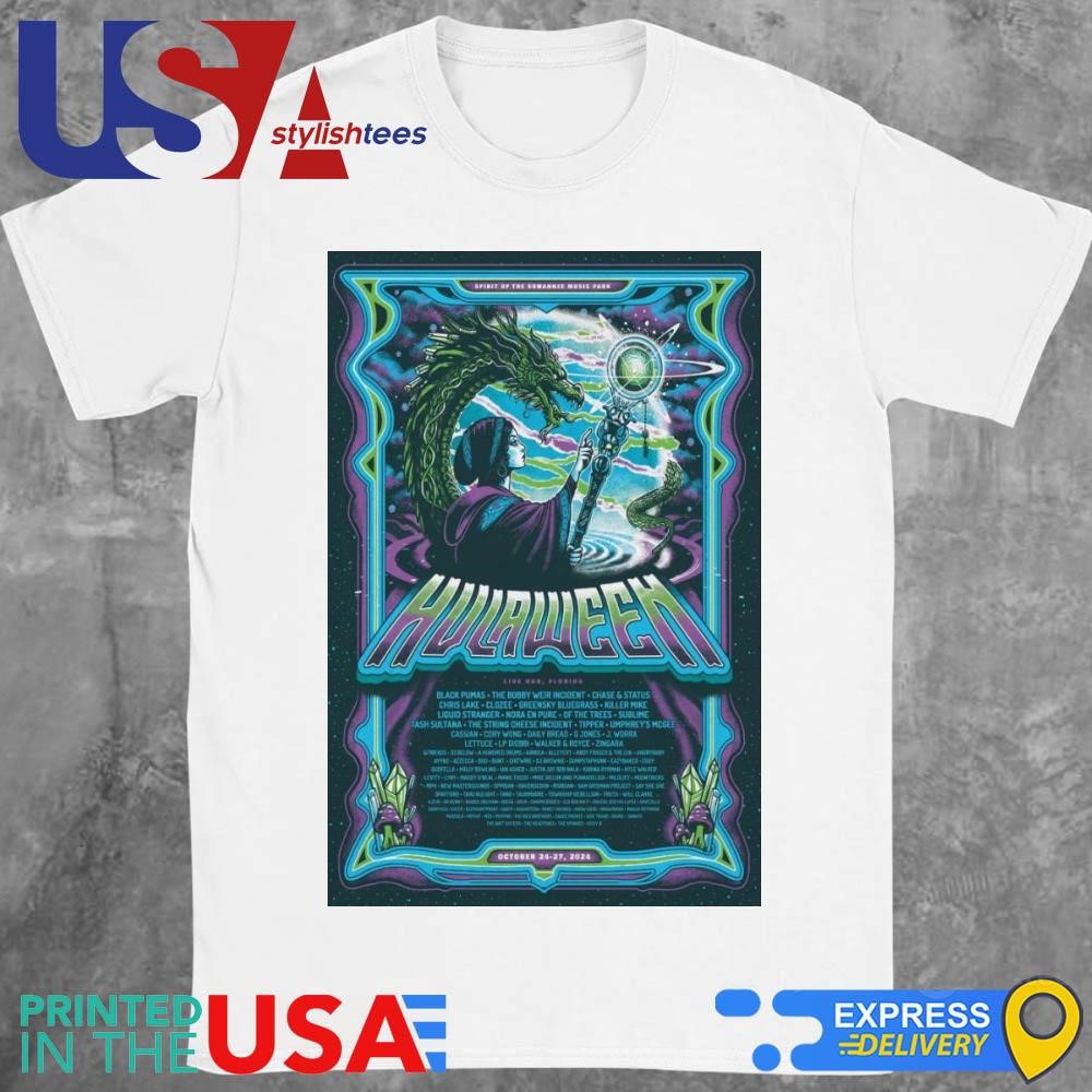 Suwannee Hulaween October 24-27 2024 Spirit Of The Suwannee Music Park In Live OAK FL-Portrait Shirt