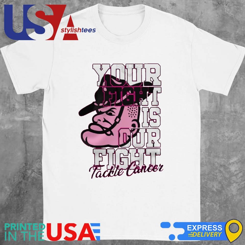 Texas A&M Aggies Your Fight Is Our Fight Tackle Cancer Shirt