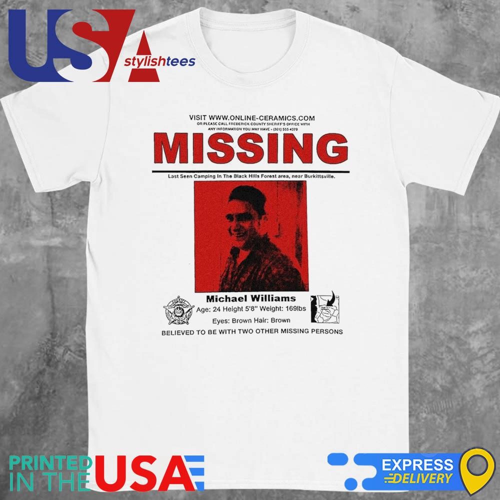 The Blair Witch Project Missing Shirt