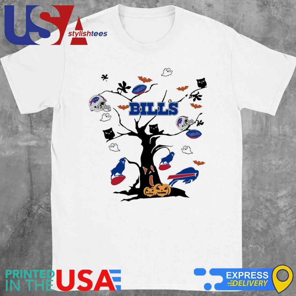 Tree Halloween Buffalo Bills NFL Team 2024 Shirt