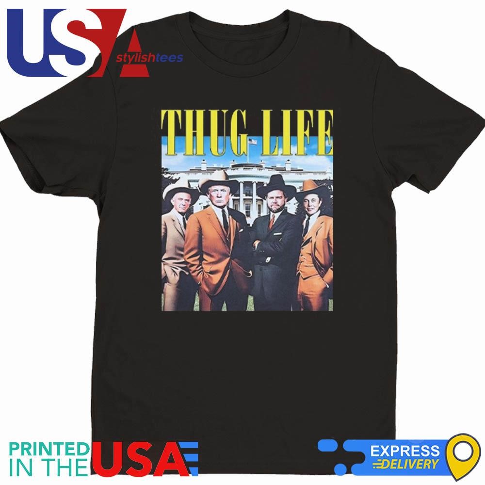 Trump JD Vance Elon Musk Robert F. Kennedy Jr Friends Thug Life Shirt