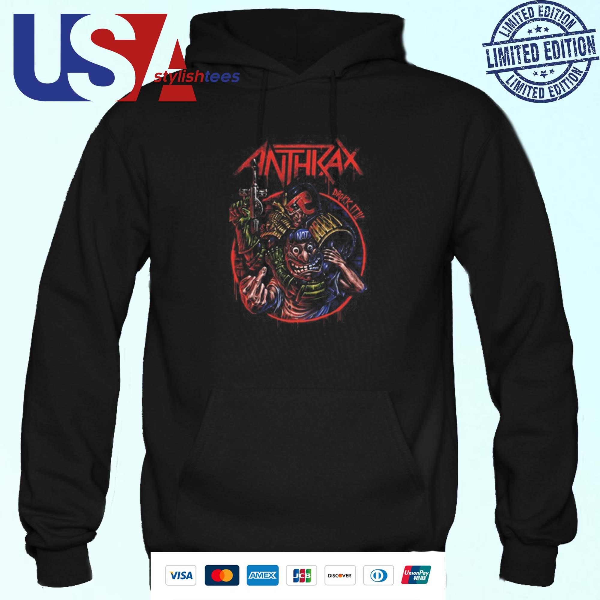 Anthrax Drokk It Tour Hoodie