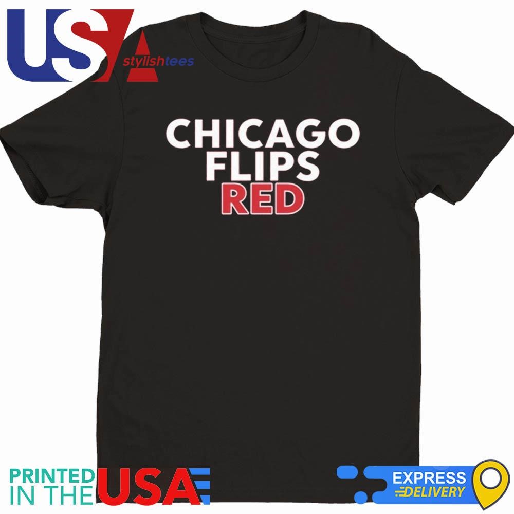 Chicago Flips Red Shirt