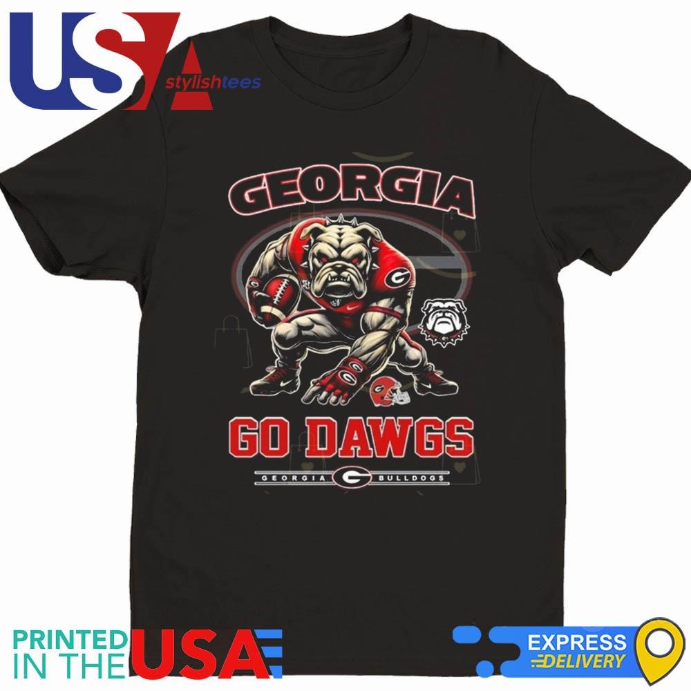 Georgia Bulldogs Go Dawgs Mascot 2024 Shirt