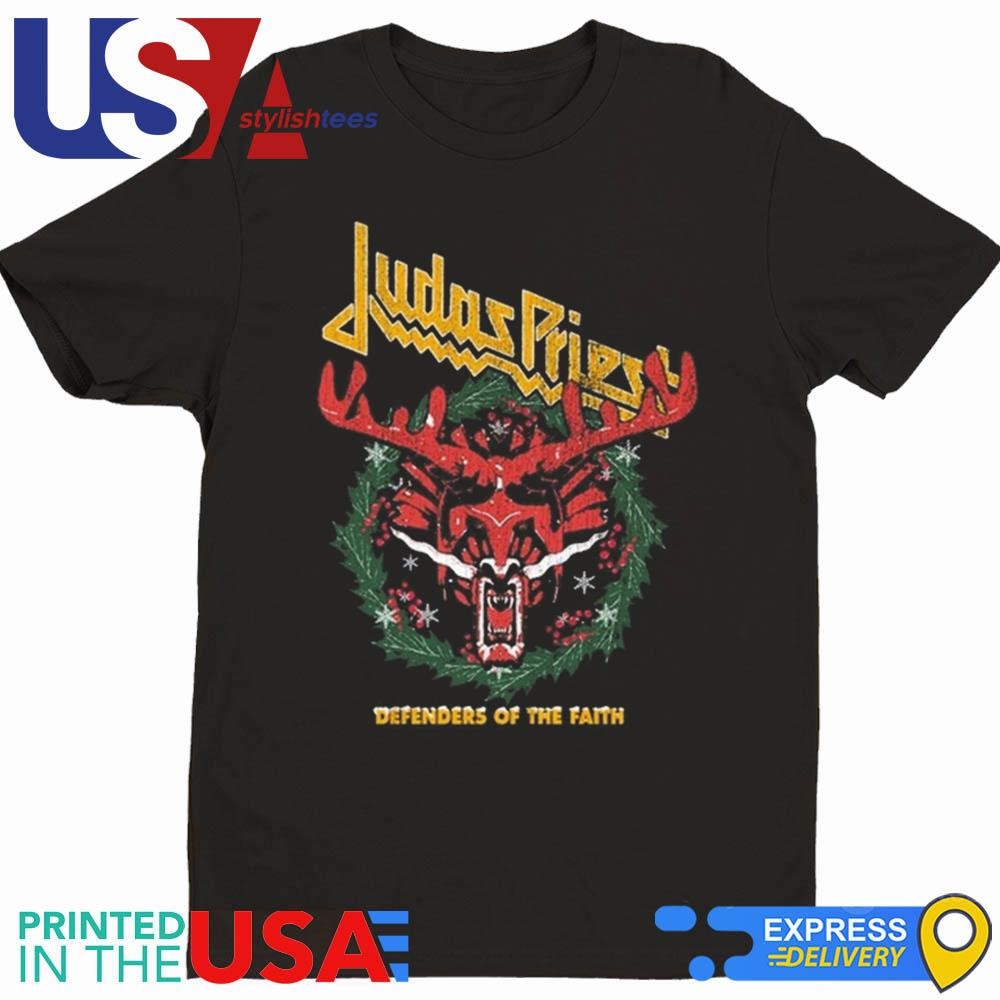 Judas Priest Defenders Of The Faith Merry Christmas 2024 Shirt