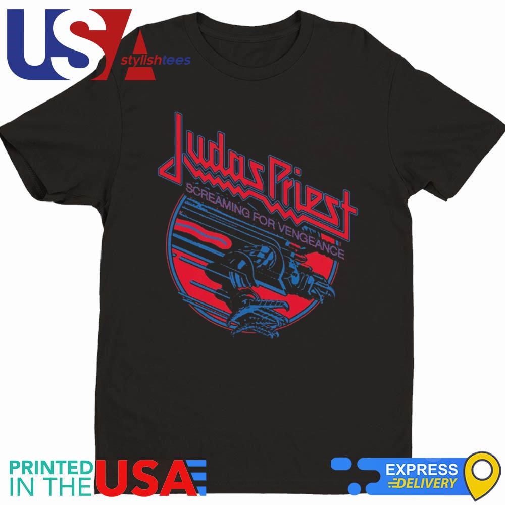 Judas Priest Merch Sfv Tracklist Tour shirt