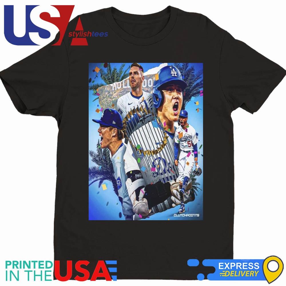 LA Dodgers Champions MLB 2024 UEFA Champions League Final 2024-25 Shirt