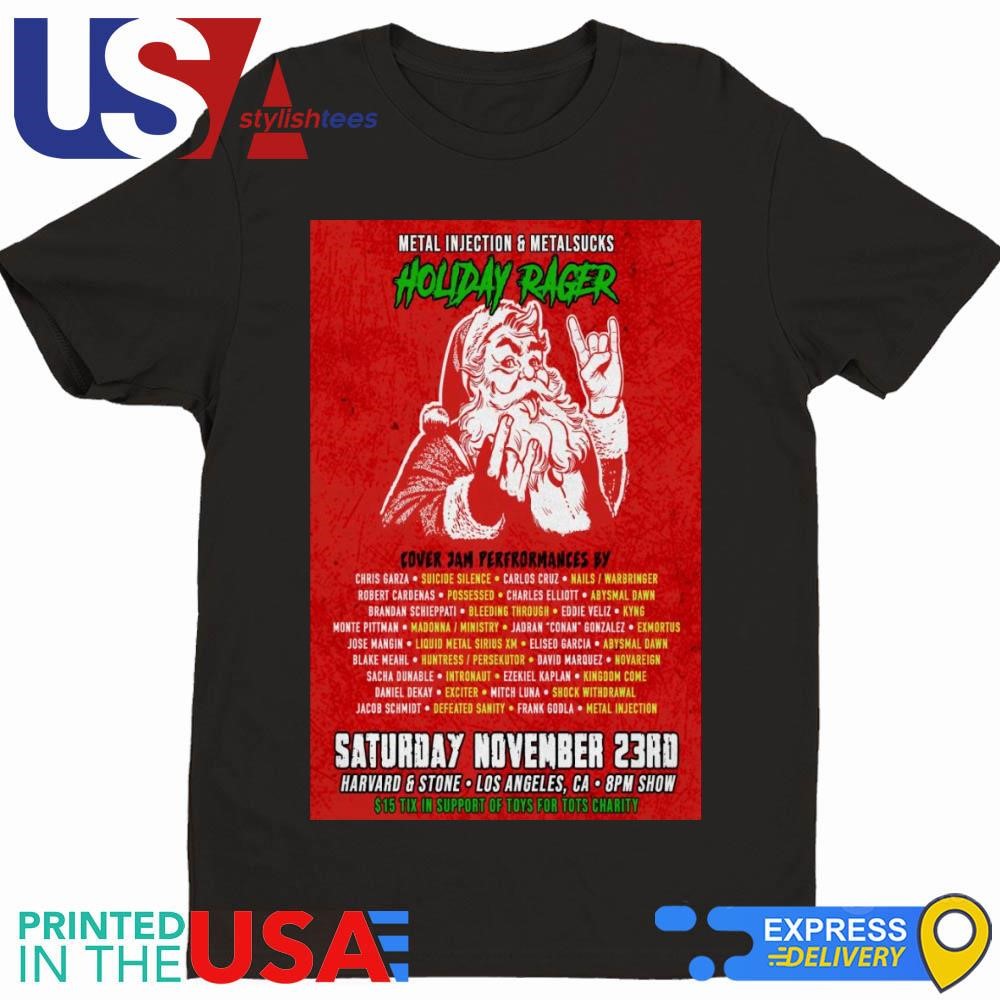 Metal Injection Nov 23, 2024 Los Angeles, CA Event Shirt