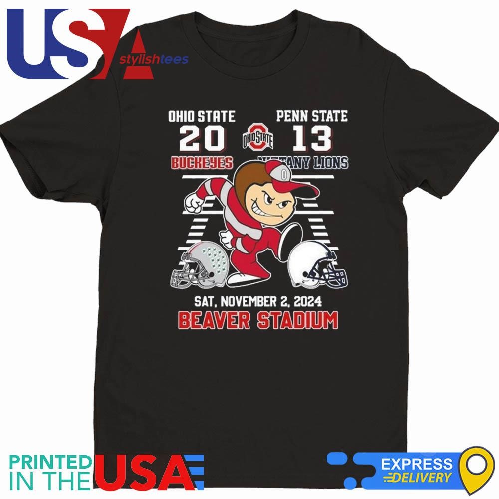 Ohio State Buckeyes Beat Penn State Nittany Lions 2024 Shirt