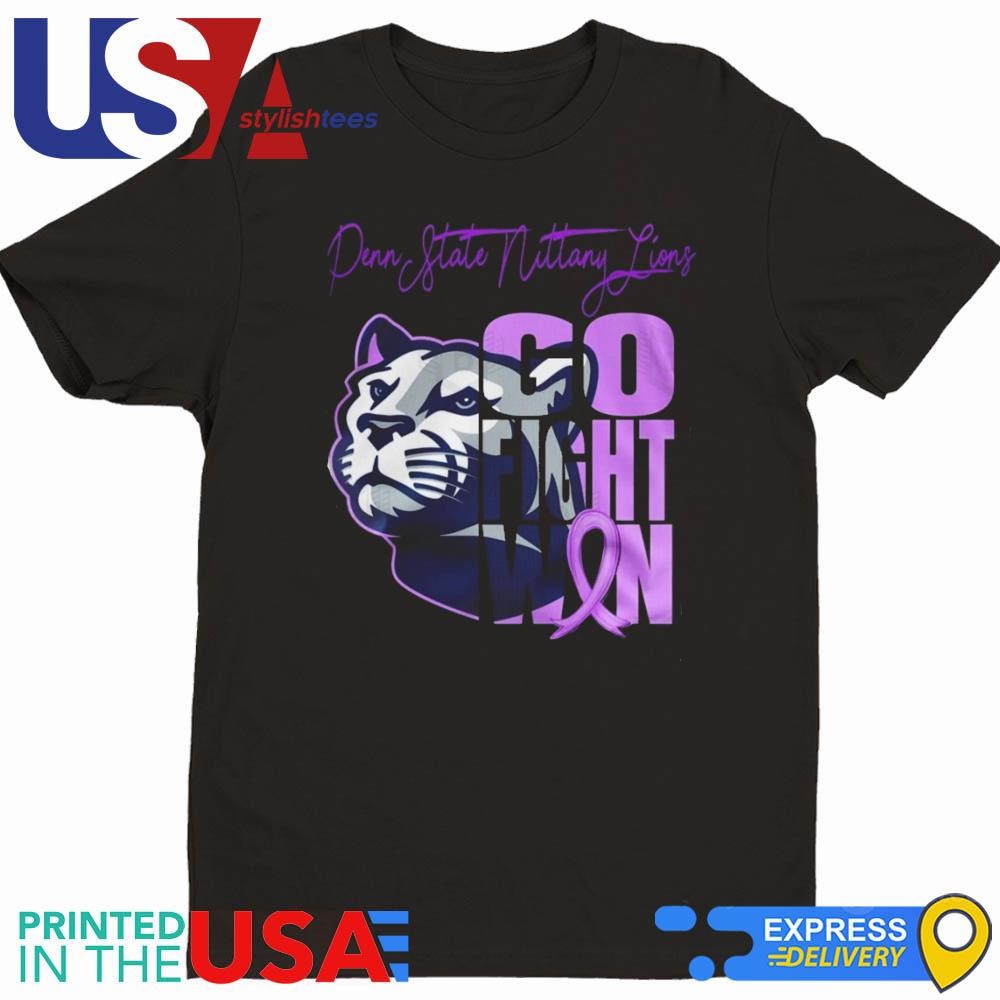 Penn State Nittany Lions Tackle Pancreatic Go Fight Win 2024 Shirt