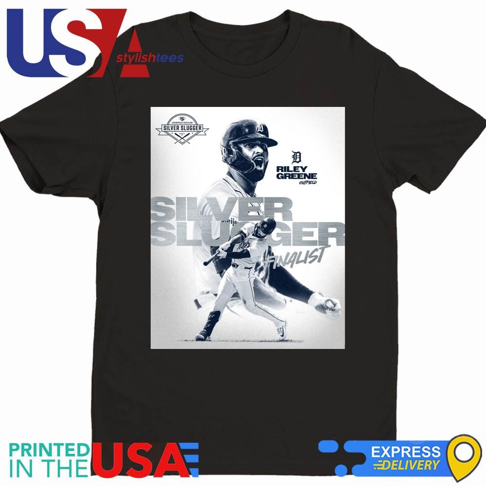 Riley Greene Detroit Tigers MLB Silver Slugger Award finalists Louisville Slugger 2024 Shirt