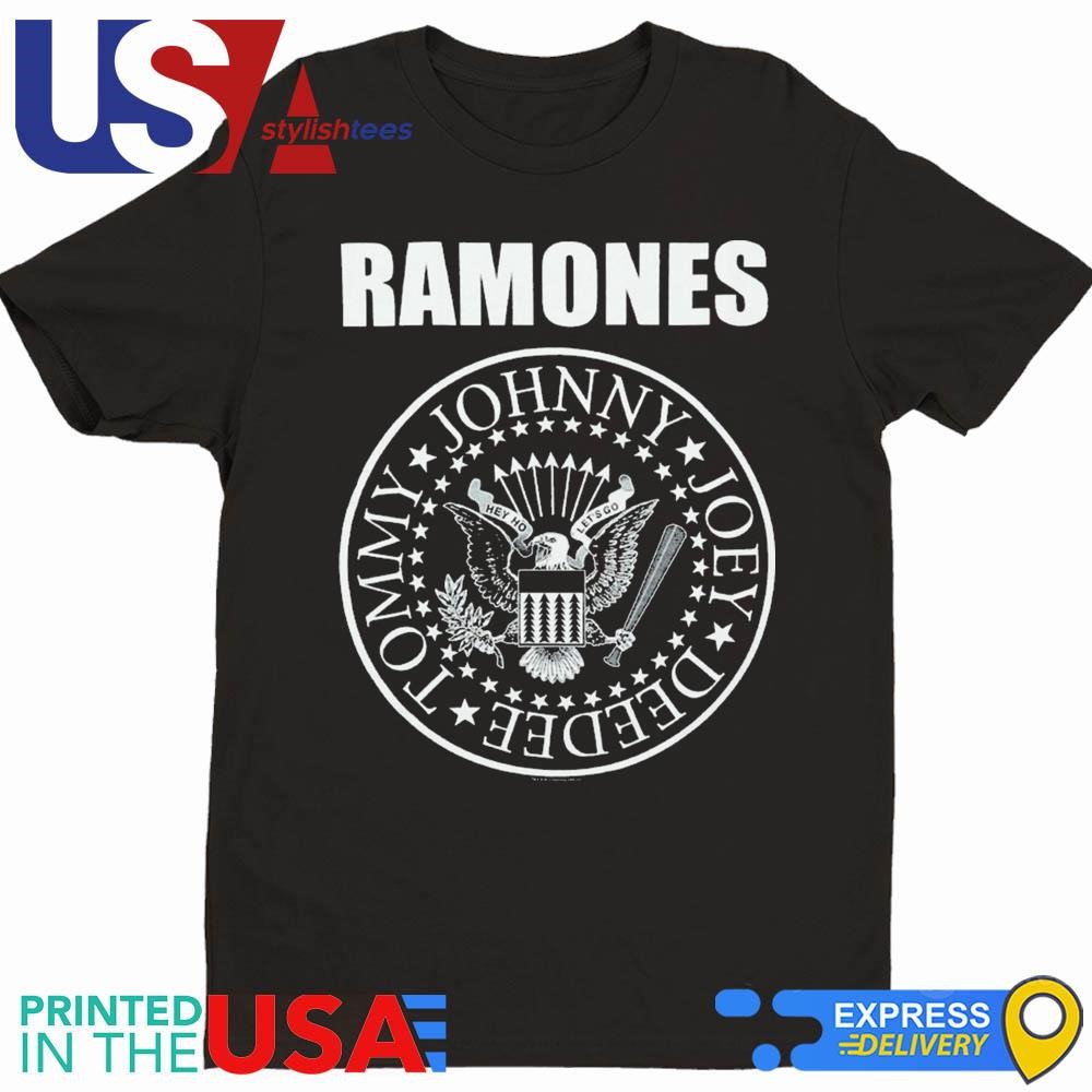 Rockabilia Ramones Presidential Seal Slim Fit shirt