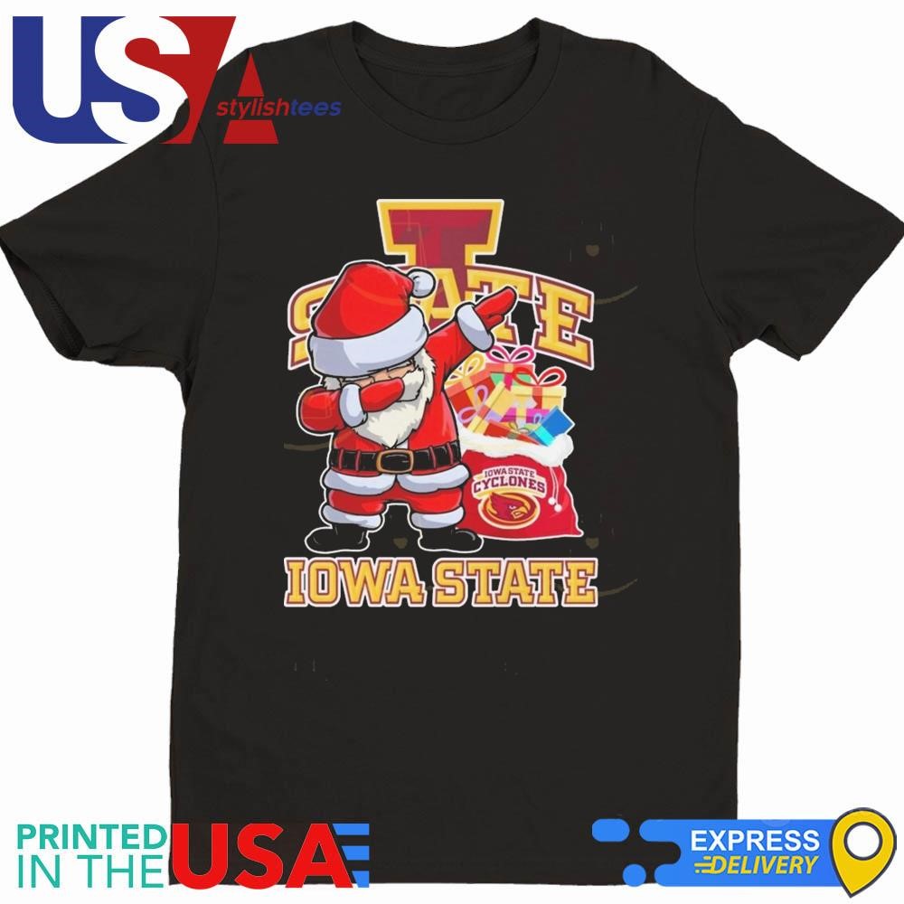 Santa Claus Iowa State Cyclones Happy Holiday 2024 Shirt