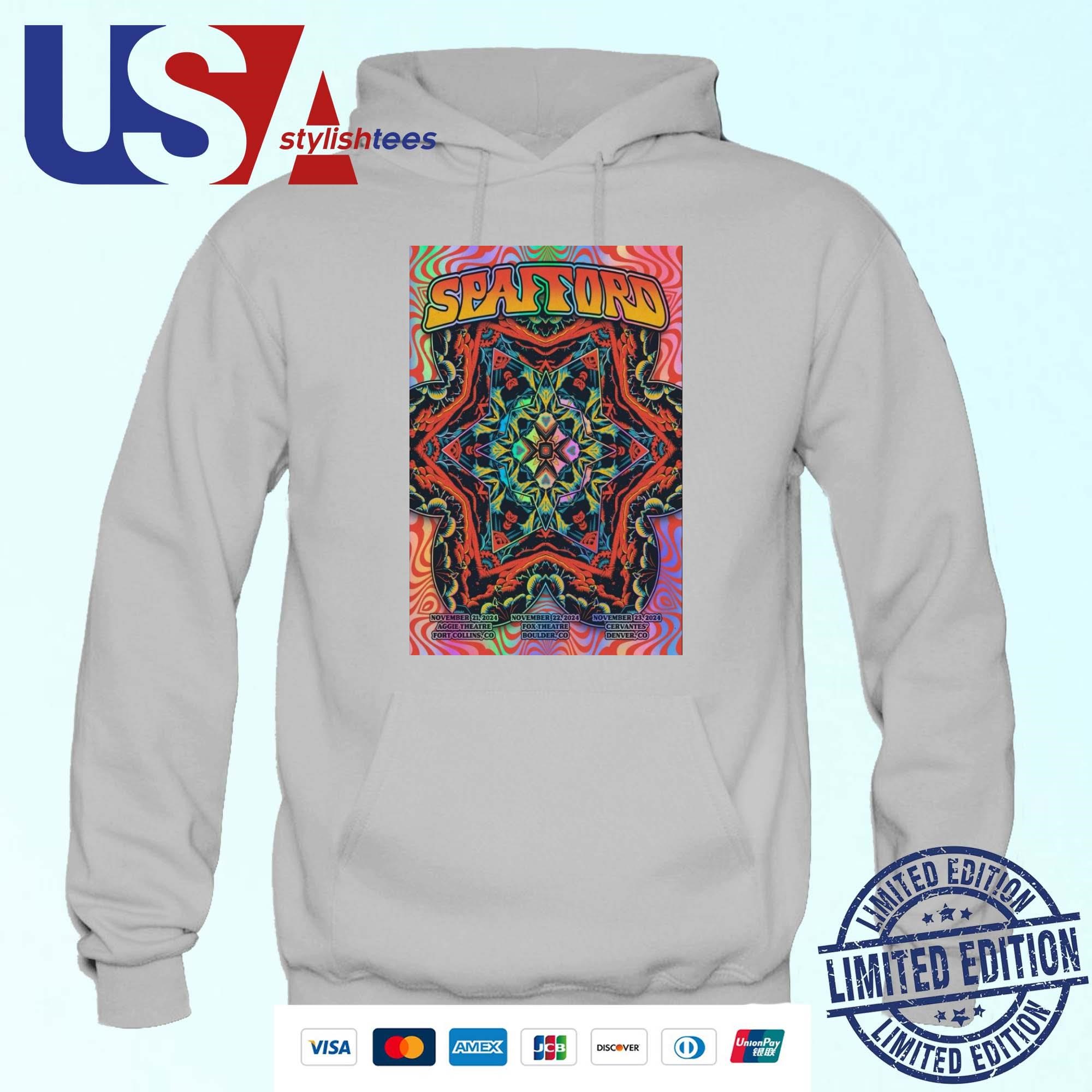 Spafford Colorado Run Nov 21-23 2024 CO Tour Hoodie