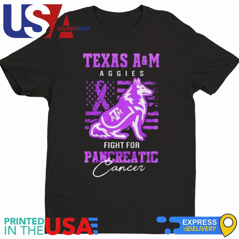 Texas A&M Aggies Fight For Pancreatic Cancer 2024 Shirt