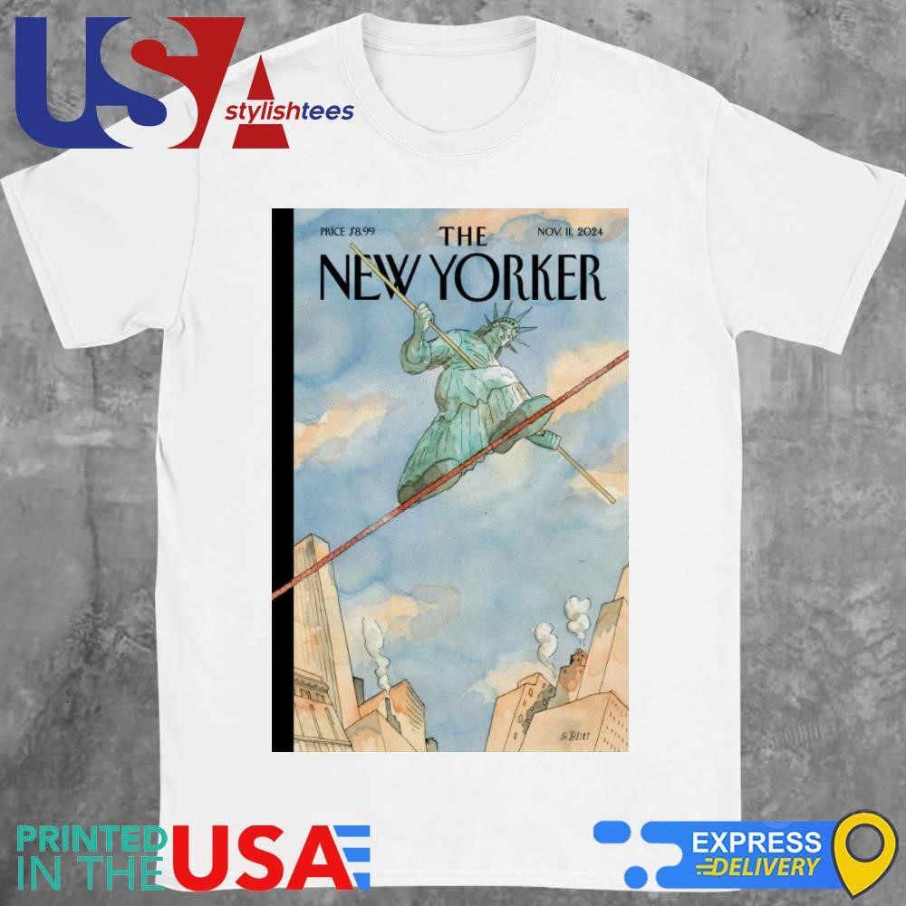 The New Yorker Nov 11 2024 Barry Blitt's Tightrope Shirt