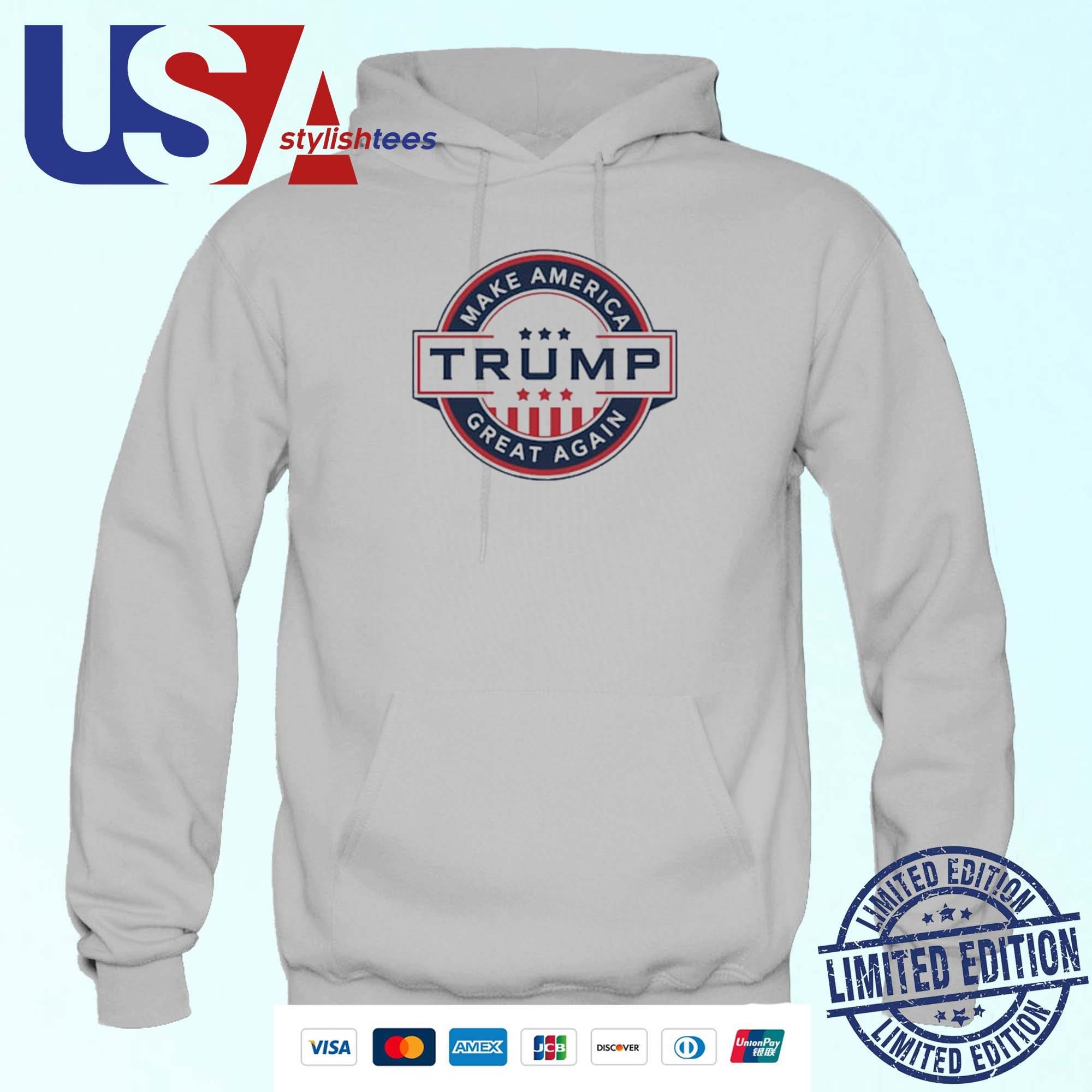 Trump Elected President Make America Great Again Hoodie