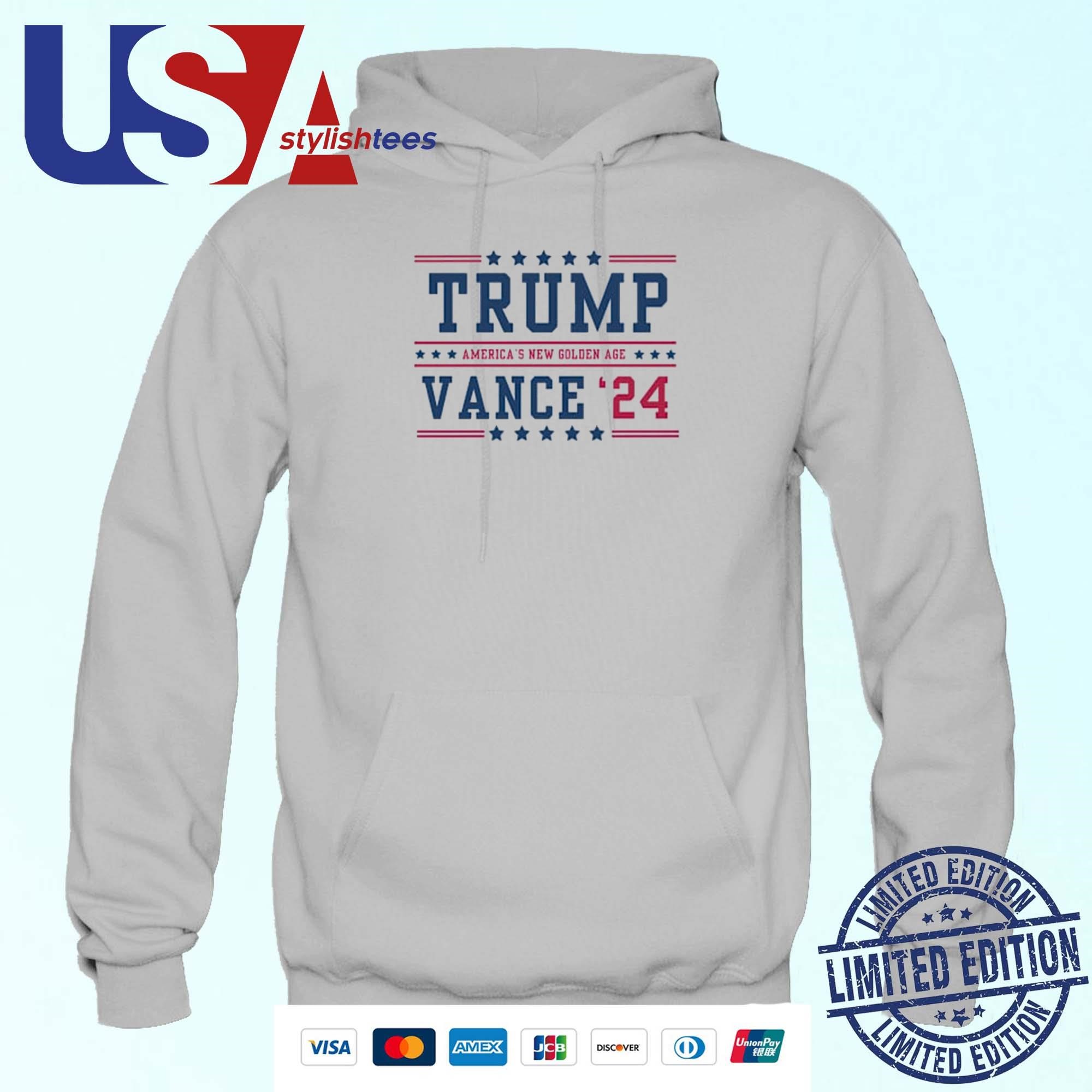 Trump Vance 2024 America's New Golden Age 2024 Hoodie