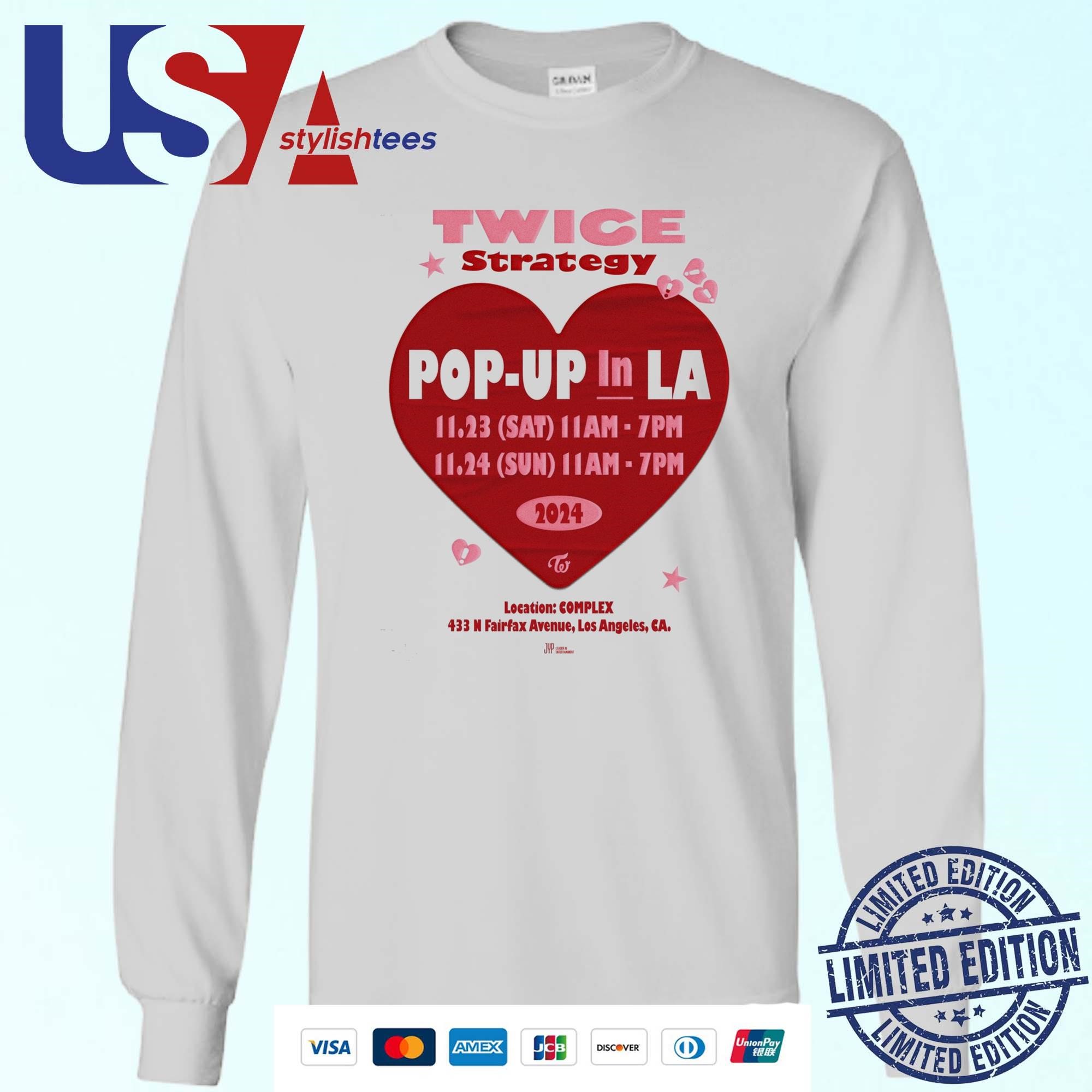 Twice la popup store merch deals